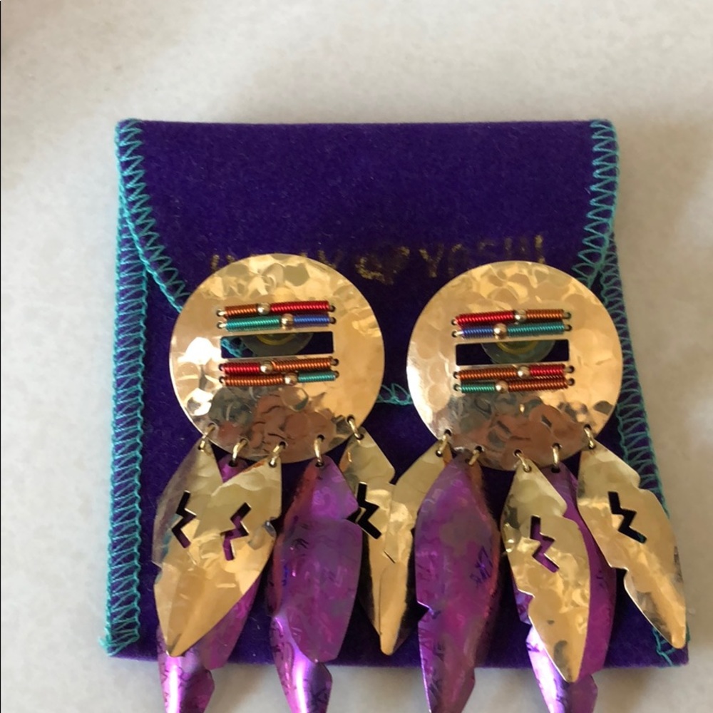 Holly yashi niobium earrings